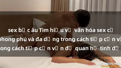 sex bắc âu Tìm hiểu về văn hóa sex của người Mỹ: Sự phong phú và đa dạng trong cách tiếp cận vấn đề quan hệ tình dục